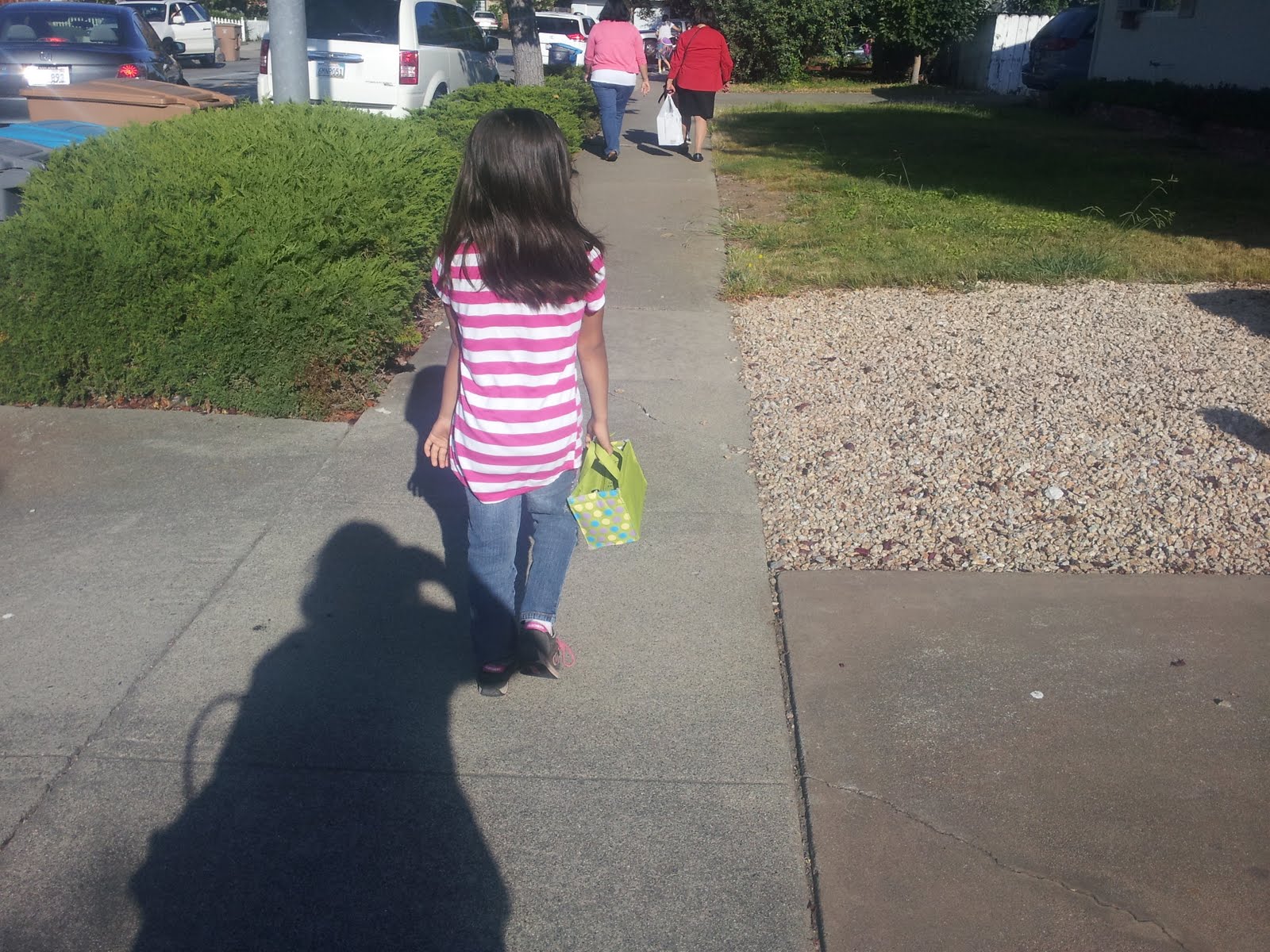 Empty school bag